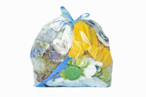 Company van at work for business waste removal Sudbury