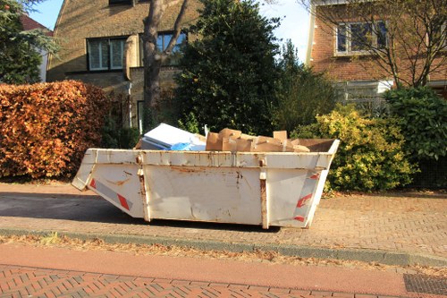 Efficient office clearance process with organized removal